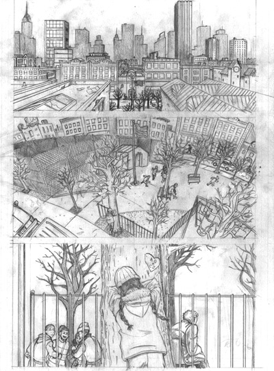 Howland Illustration - Graveland #3 pg. 1