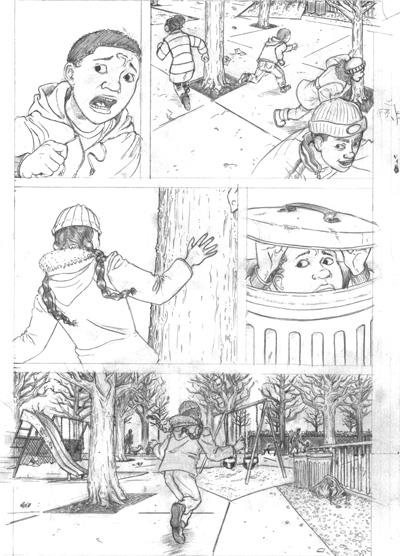 Howland Illustration - Graveland #3 pg. 2