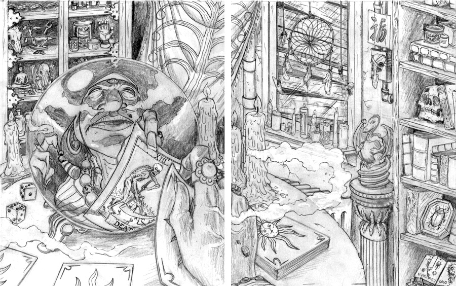 Howland Illustration - Graveland #3 pg. 4/5