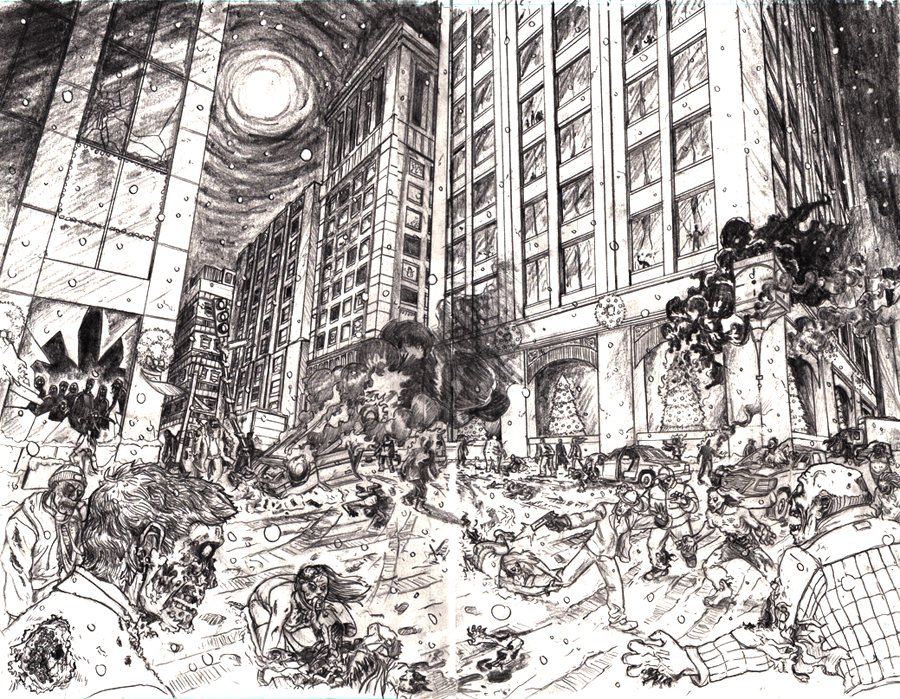 Howland Illustration - Graveland #2 pg. 48/49