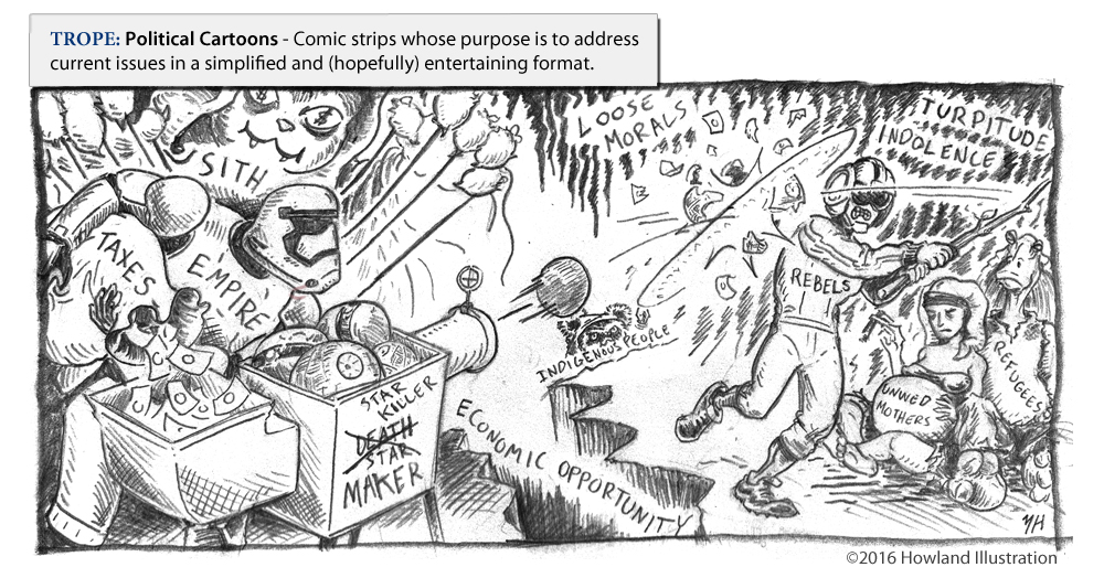 Howland Illustration - Tv Tropes webcomic