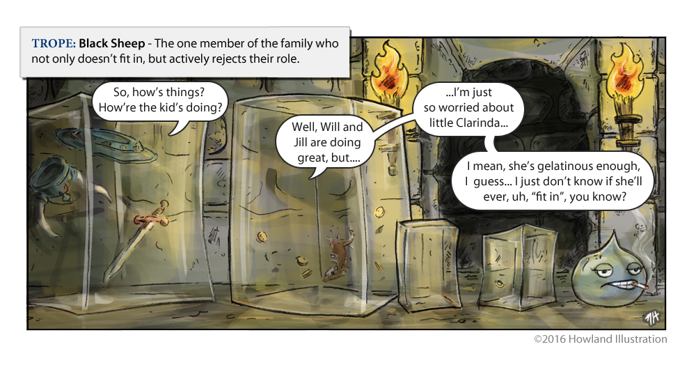 Howland Illustration - Tv Tropes webcomic