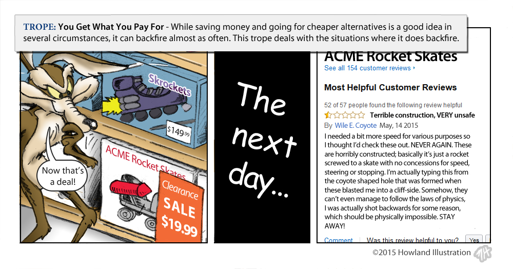 Howland Illustration - Tv Tropes webcomic