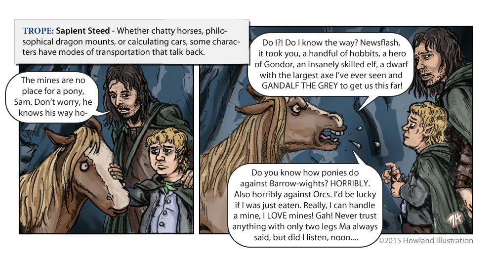 Howland Illustration - Tv Tropes webcomic