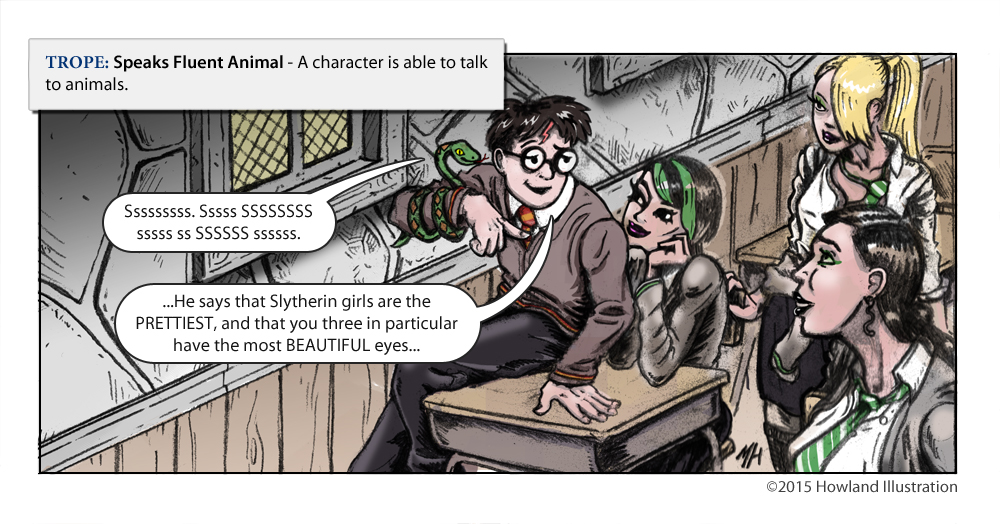 Howland Illustration - Tv Tropes webcomic