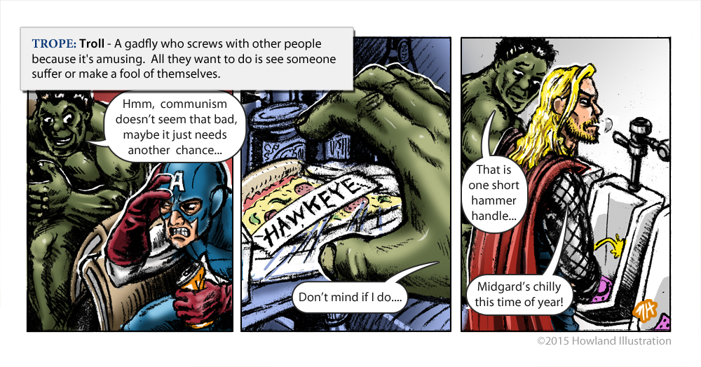 Howland Illustration - Tv Tropes webcomic